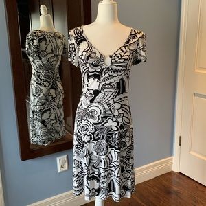 Black & white dress